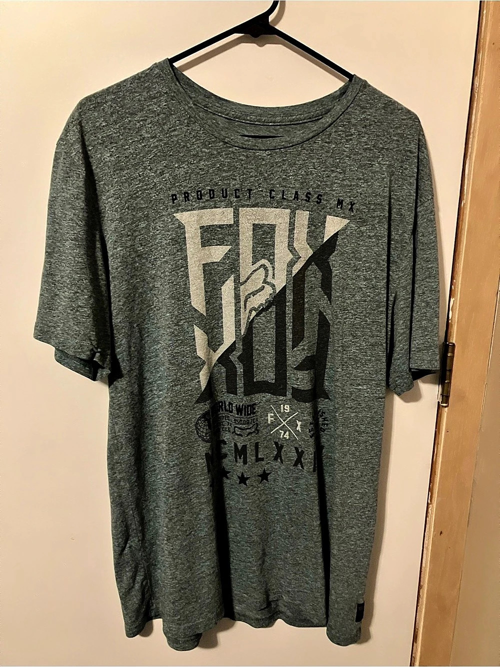 Fox Racing Product Class MX Graphic Tee Gray